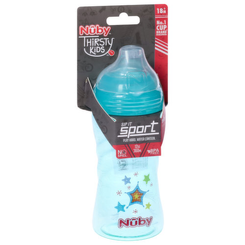 Nuby Water Canteen, 12 Ounce