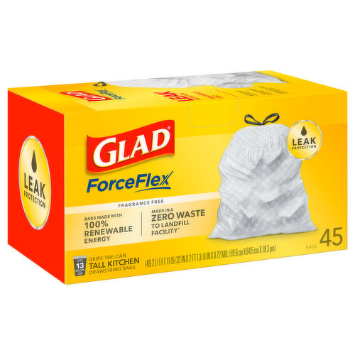 Glad Tall Kitchen Drawstring Trash Bags (100-ct)-39115