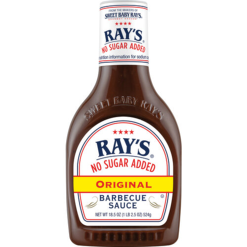 Ray's Barbecue Sauce, No Sugar Added, Original