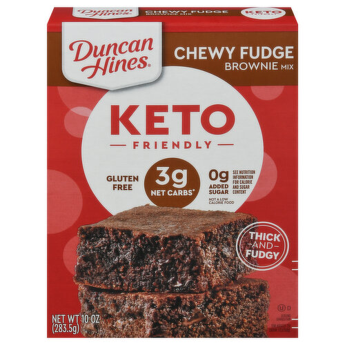 Duncan Hines Brownie Mix, Keto Friendly, Chewy Fudge