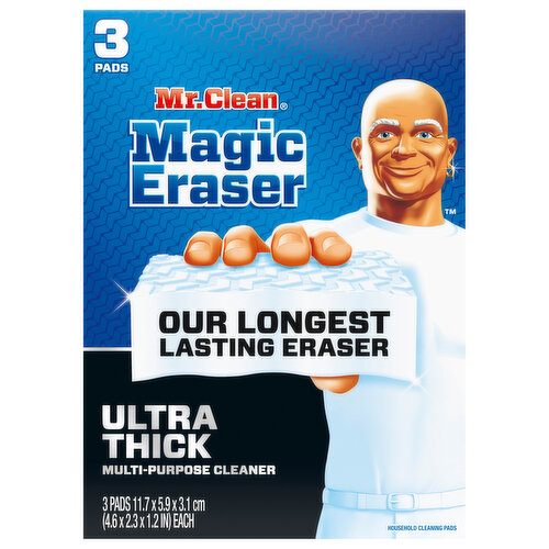 Mr. Clean Magic Eraser, Ultra Thick, Multi-Purpose Cleaner