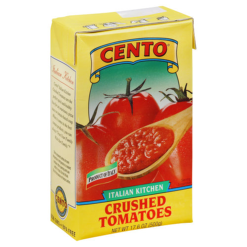 Cento Tomatoes, Crushed, Italian Kitchen