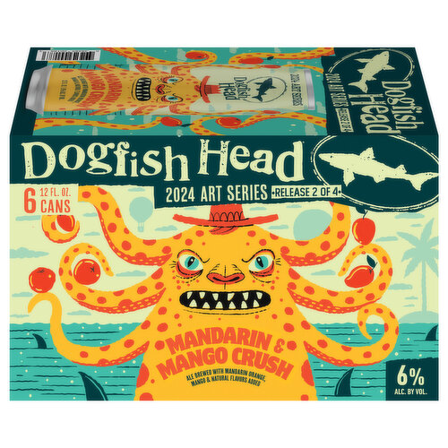 Dogfish Head Beer, Mandarin & Mango Crush