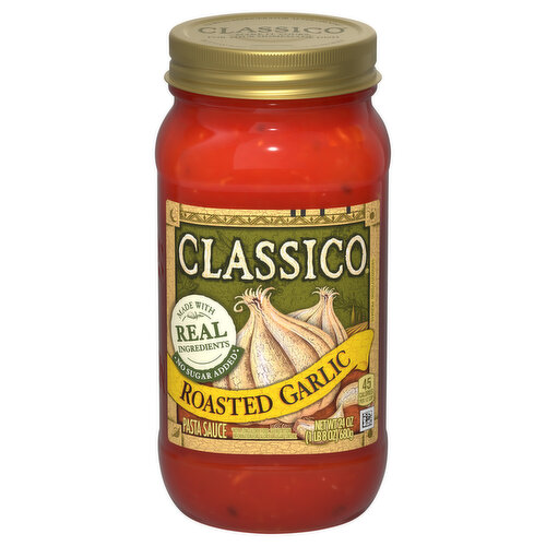 Classico Pasta Sauce, Roasted Garlic