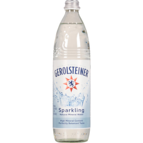 Gerolsteiner Natural Mineral Water, Sparkling