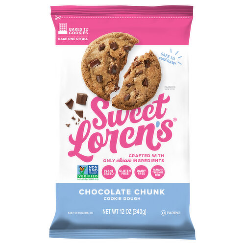 Sweet Lorens Cookie Dough, Chocolate Chunk