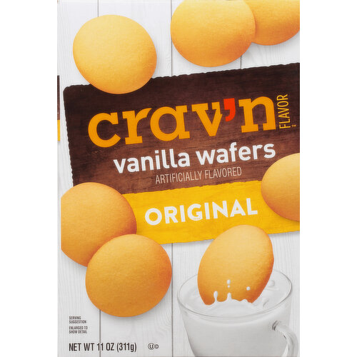 Crav'n Flavor Vanilla Wafers, Original