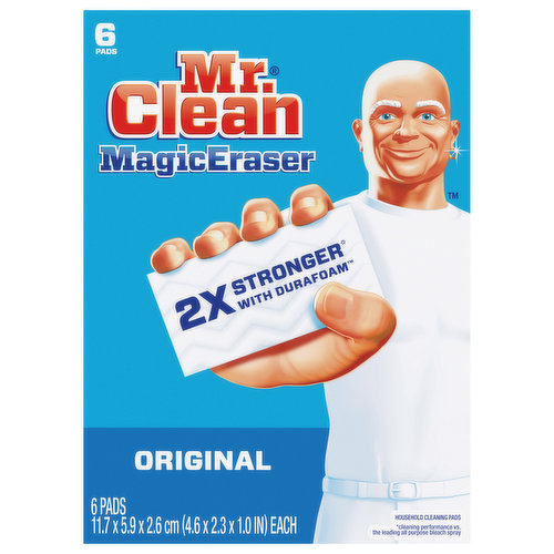2x stronger (cleaning performance vs. the leading all purpose bleach spray) with Durafoam. Leave no room for dirt. In any room: doors; window frames; light switches & more. Product: Original; removes impossible soils. Extra durable for tough grime; removes impossible soils; improved durability. Kitchen for tough grease; removes impossible soils; improved durability; plus grease fighting power of Dawn + added cleaner. Bath for tough soap scum; removes impossible soils; improved durability; plus foaming micro scrubbers to fight soap scum + added cleaner. Contains no phosphate.