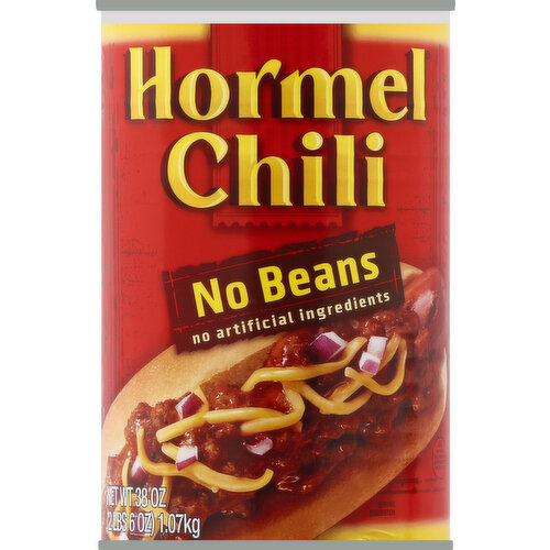 Hormel Chili, No Beans