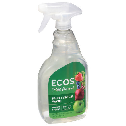 Earth Friendly Products Ecos Window Cleaner, Vinegar, Plant Powered - 22 fl oz