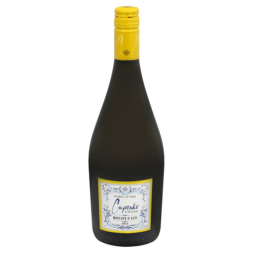 Cupcake: treat today. www.CupcakeVineyards.com. Alc. 5.5% by vol. Bottled by IT. CN/5007. Product of Italy.
