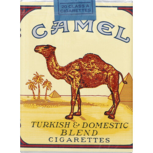 Camel Cigarettes, Blue, Turkish & Domestic Blend