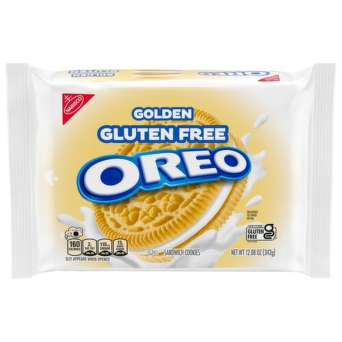 Oreo Sandwiches Cookies, Gluten Free, Golden