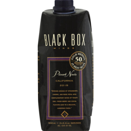 Black Box Pinot Noir, California, 2015