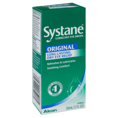 Systane Lubricant Eye Drops, Original, Long-Lasting