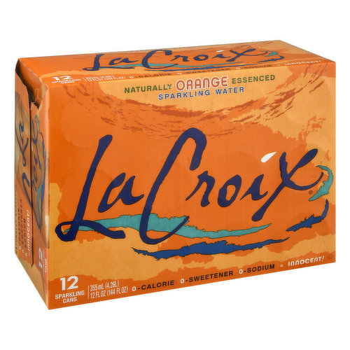 LaCroix, Naturally Essenced Sparkling Water developed for the health-conscious consumers; sparkling water with an innocent twist of zero calories, zero sweeteners and zero sodium. Discover your LaCroix flavor with a variety ranging from Pure bubbles to exotic Coffea provoking the senses with robust aromas and hints of flavor.  
lacroixwater.com
Please recycle. 
Product of USA. 

zero calories • zero sweeteners • zero sodium • gluten free • vegetarian • Kosher • non-GMO
Naturally essenced sparkling water • Whole30 approved