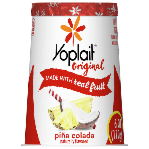 Yoplait Yogurt, Low Fat, Pina Colada