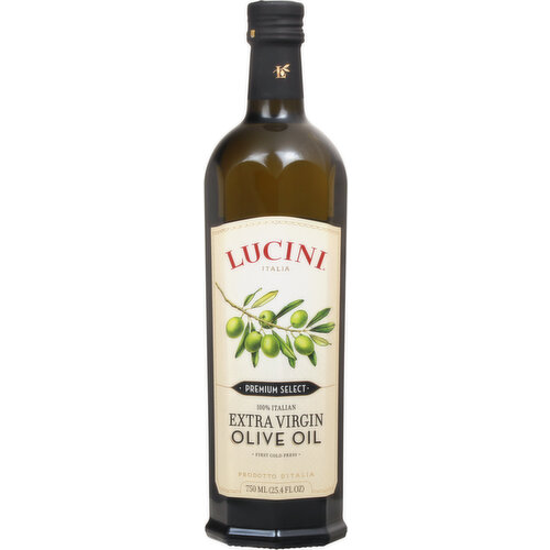 Lucini Olive Oil, Extra Virgin, 100% Italian, Premium Select