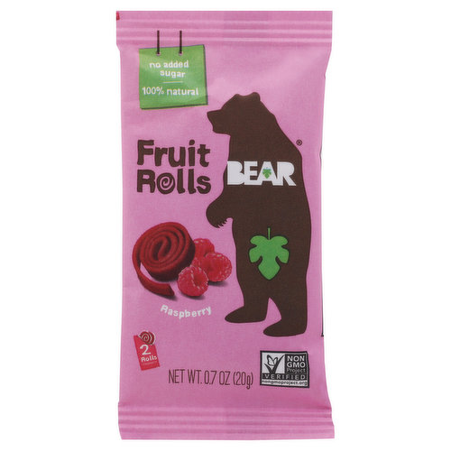 Bear Fruit Rolls, Raspberry