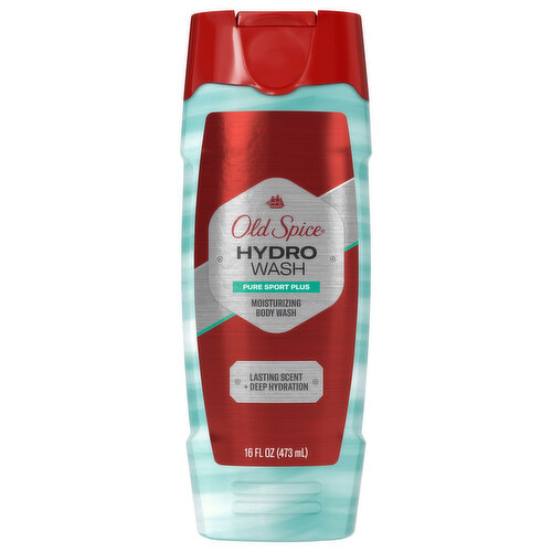 Old Spice Body Wash, Moisturizing, Pure Sport Plus