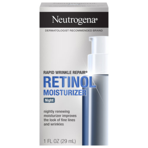 Neutrogena Moisturizer, Retinol, Night