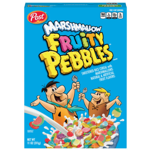 Fruity Pebbles Cereal, Marshmallow
