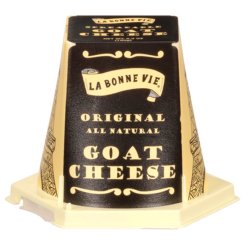 La Bonne Vie Goat Cheese, Original, Spreadable