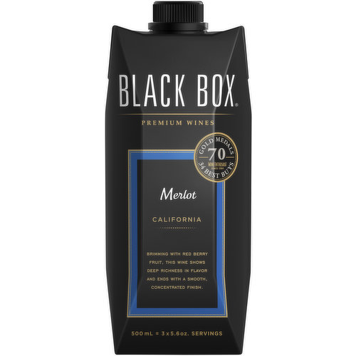 Black Box Merlot, California, 2014