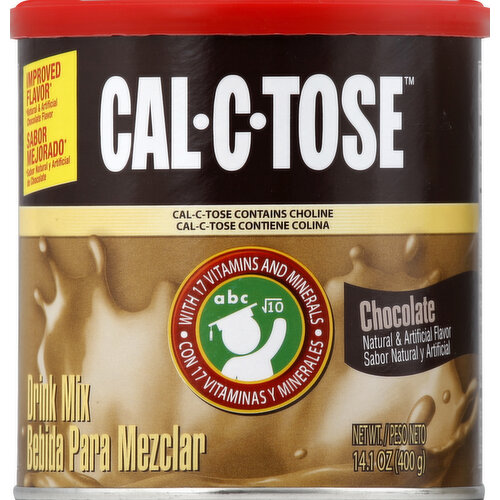 Cal C Tose Drink Mix, Chocolate