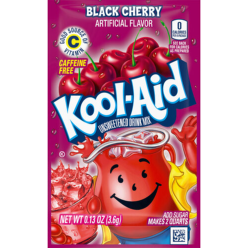 Kool-Aid Black Cherry Unsweetened Drink Mix