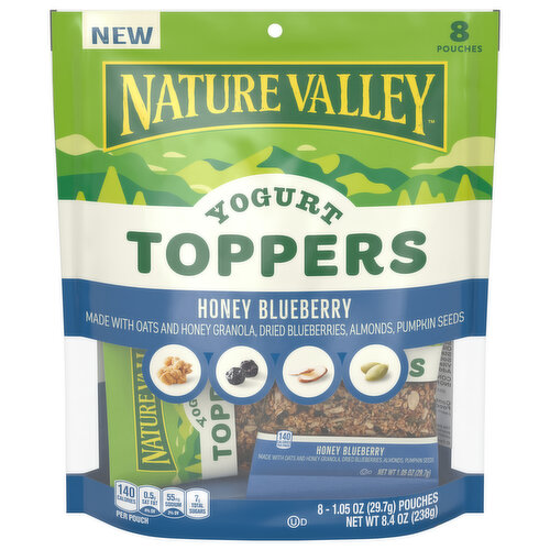 Nature Valley Yogurt Toppers, Honey Blueberry