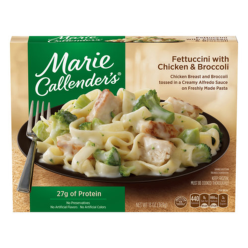 Marie Callender's Fettuccini with Chicken & Broccoli