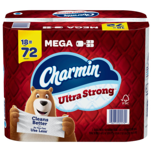 Charmin Bathroom Tissue, Mega, 2-Ply