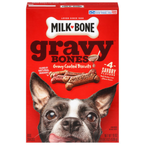 Milk-Bone Dog Snacks, Gravy Bones