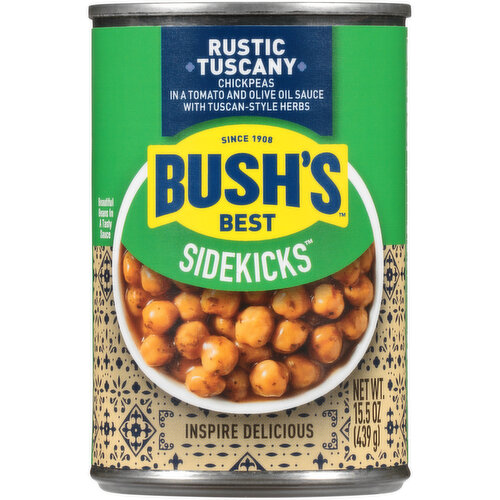 Bushs Best Sidekicks Rustic Tuscany Chickpeas