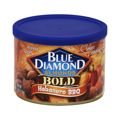 Blue Diamond Bold - Almonds, Habanero BBQ