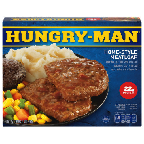 Hungry-Man Meatloaf, Home-Style
