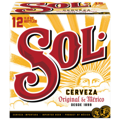 Enjoy Sol responsibly. Please recycle. Recyclable.