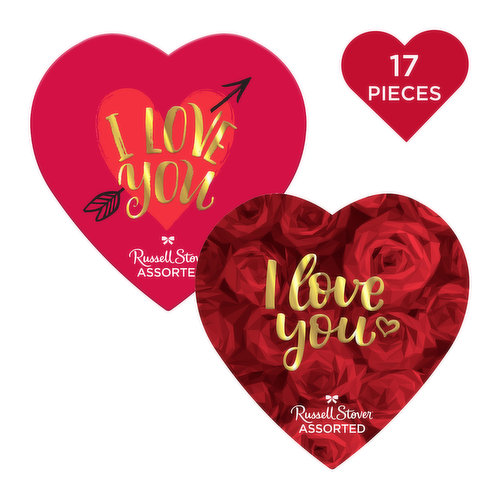 Russell Stover Valentine's Day "I Love You" Heart Gift Box