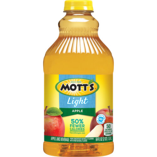 Mott's Juice Beverage, Apple, Light