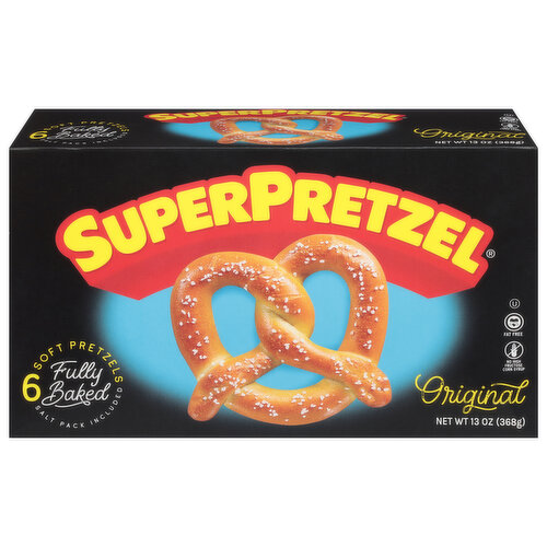 SuperPretzel Soft Pretzels, Original
