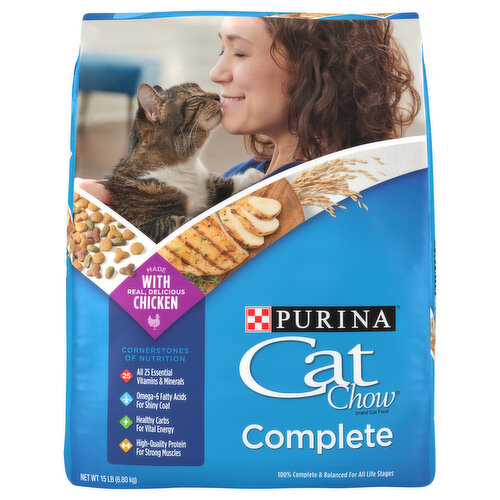 Cat Chow Cat Food, Complete, All Life Stages