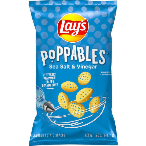 Lay's Potato Snacks, Sea Salt & Vinegar