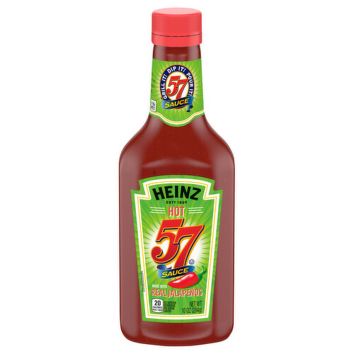 Heinz Sauce, Real Jalapenos, Hot