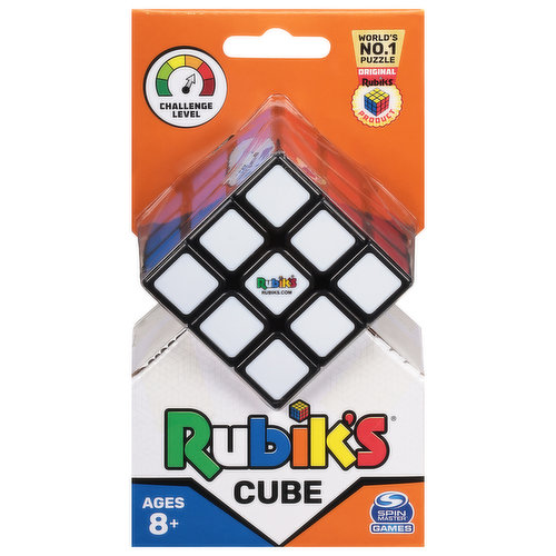 Challenge level. World's no 1 puzzle. Original. Rubiks product. Spin master games. Mini. Master. Professor. With 43 quintillion combinations. Content may vary from pictures.