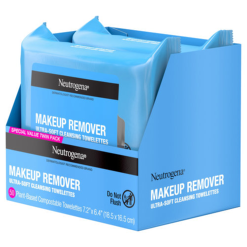 Compostable Makeup Remover Cleansing Wipes