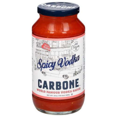 Carbone Sauce, Spicy Vodka