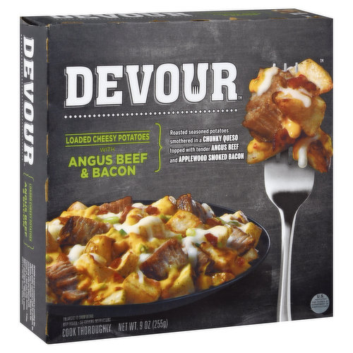 Devour Loaded Potatoes Cheesy with Angus Beef & Bacon