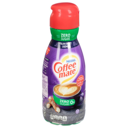 Coffee Mate® Zero Sugar French Vanilla Coffee Creamer, 64 fl oz - Foods Co.