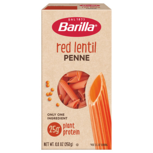 Barilla Legume Red Lentil, Penne